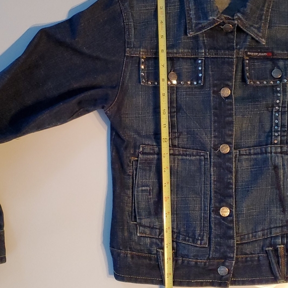 Richcow Jeans(RJ) Women's Blue Jean Jacket - Picture 16 of 16